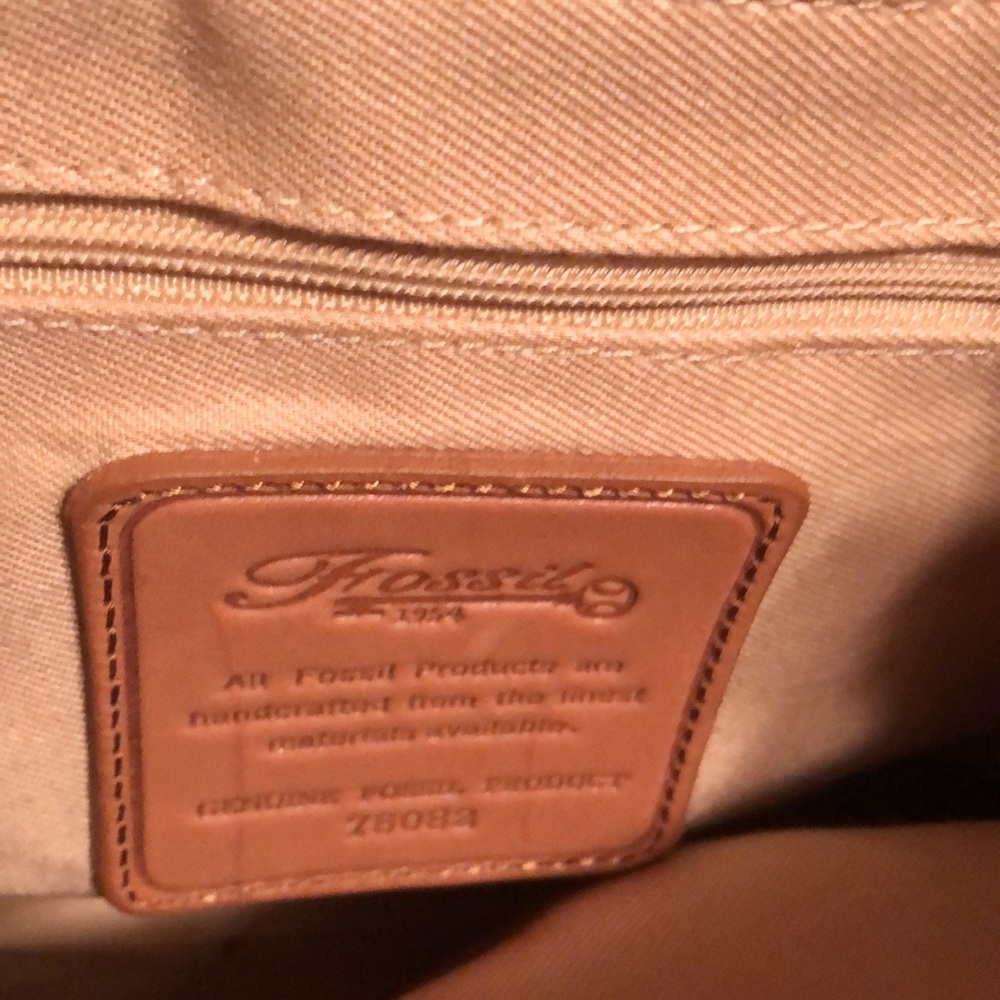 Fossil Woven Straw Shoulder Bag - Picture 6 of 6